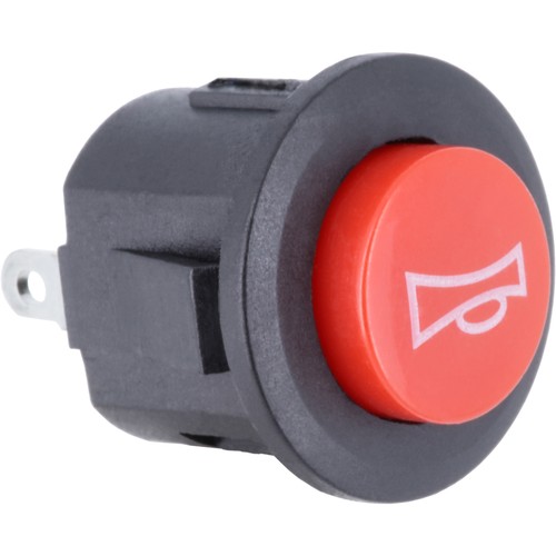 Runder hupentaster 12v - runder, 24v