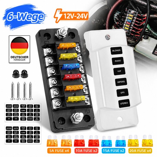 Wege sicherungs kasten led - sicherungs,